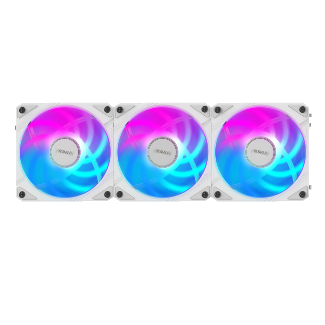 Triple Fans GIGABYTE AORUS EZ CHAIN 120 ICE 3-Pack ARGB 