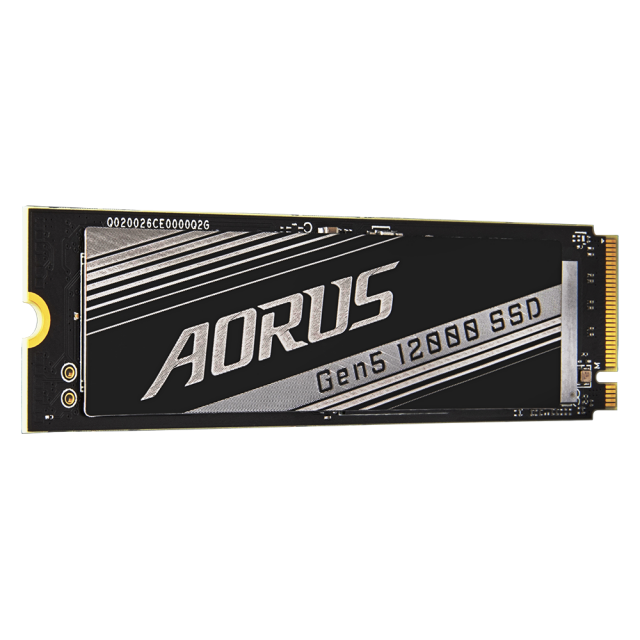 SSD Gigabyte AORUS 12000, 2TB, NVMe, PCIe Gen5 