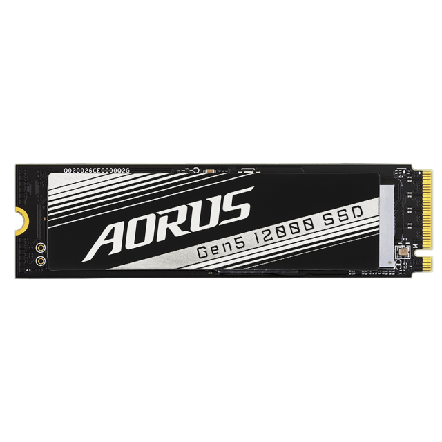 SSD Gigabyte AORUS 12000, 2TB, NVMe, PCIe Gen5 