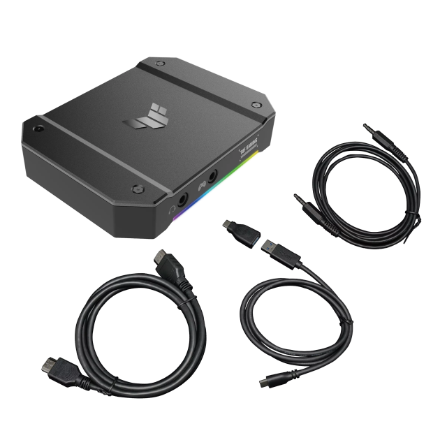 Външен кепчър TUF GAMING CAPTURE BOX-4KPRO 