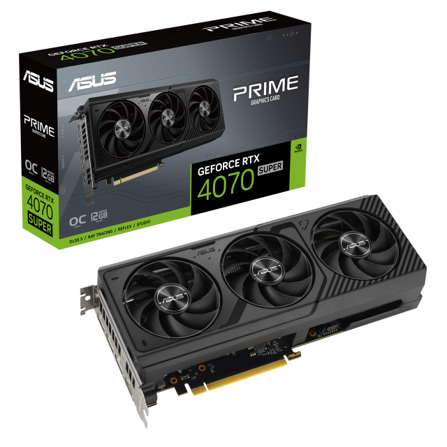 Видео карта ASUS PRIME RTX 4070 SUPER OC 12GB GDDR6X 