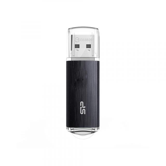 USB stick SILICON POWER Blaze B02, 64GB, USB 3.2 Gen 1, Black 