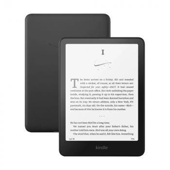 eBook четец Kindle Paperwhite 6.8", 16GB, 2024, 12 генерация, IPX8, Черен