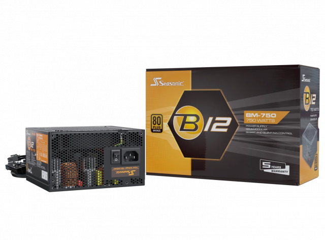 Power Supply Unit Seasonic B12BM 750W Bronze 85+ 