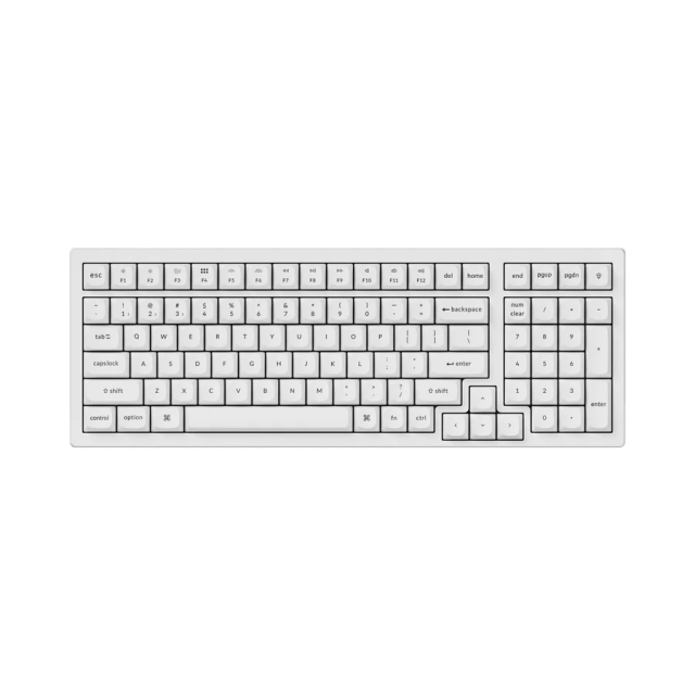 Mechanical Keyboard Keychron Keychron K4 Pro White K4P-O3 