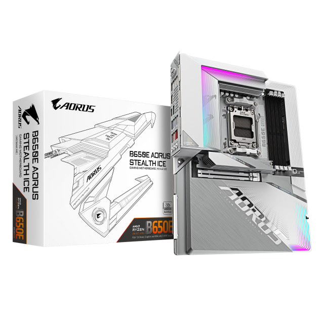 Motherboard GIGABYTE B650E AORUS STEALTH ICE 