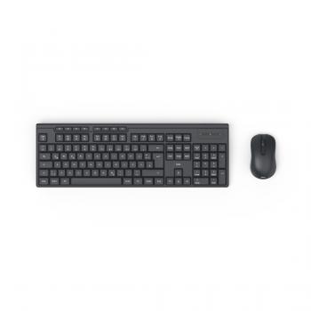 HAMA Wireless keyboard with mouse "WKM-200", 8 media keys, black