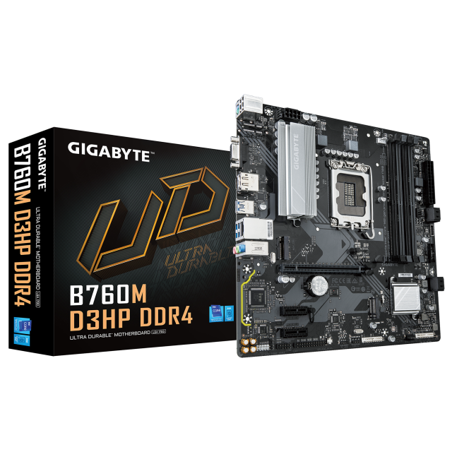 Motherboard GIGABYTE B760M D3HP DDR4 socket 1700, mATX 