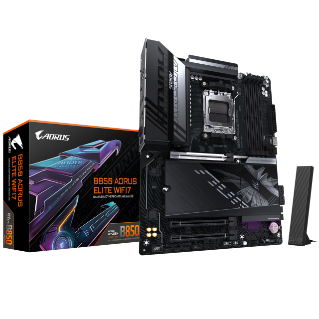 Дънна платка GIGABYTE B850 AORUS ELITE WIFI7 socket AM5 