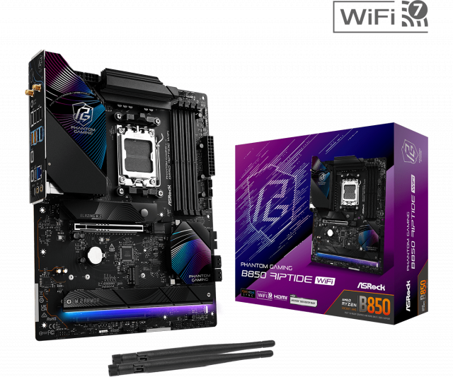 Дънна платка ASRock B850 RIPTIDE WIFI7 socket AM5 