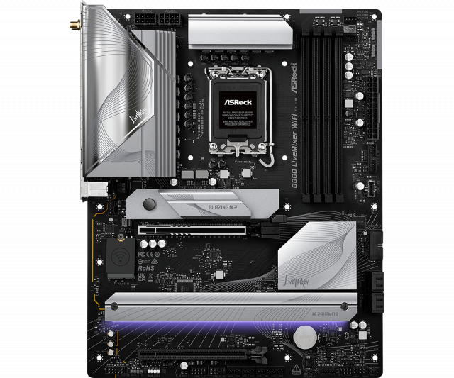 Дънна платка ASRock B860 LiveMixer WIFI 6E, LGA 1851 