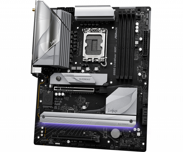 Дънна платка ASRock B860 LiveMixer WIFI 6E, LGA 1851 