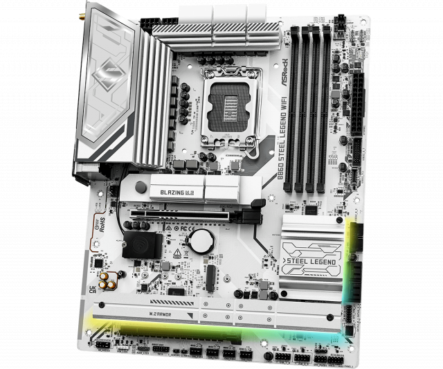 Дънна платка ASRock B860 STEEL LEGEND WIFI 6E, LGA 1851 