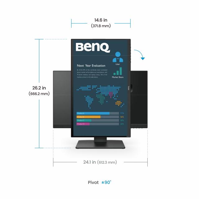 Монитор BenQ BL2786TC, 27", IPS, 1920x1080, 100Hz, Speaker 2 x 2W 