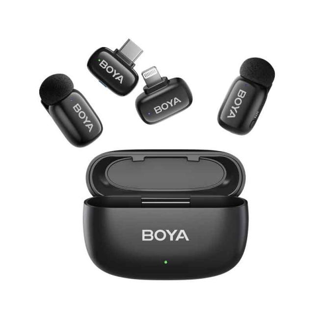 Безжична микрофонна система BOYA Mini за USB-C и DI 