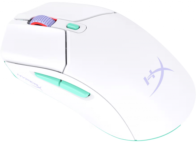 Геймърска безжична мишка HyperX Pulsefire Haste 2 Core White 