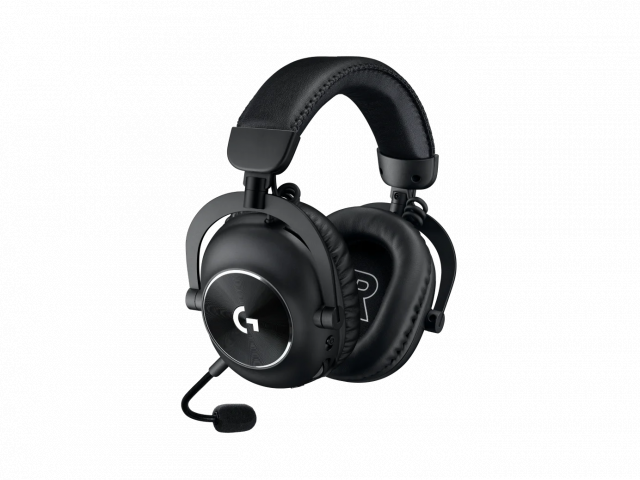 Bundle Gaming Headset Logitech PRO X 2 Wireless LIGHTSPEED, Black + Premium Headset Stand 