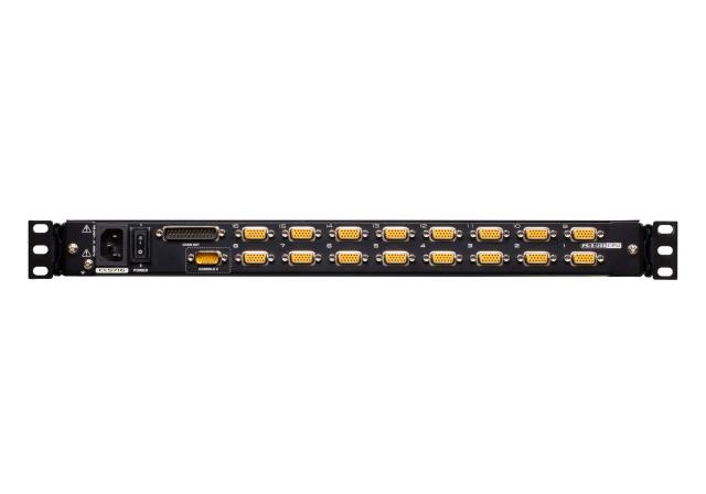 ATEN CL5716M, 16-Port PS/2-USB VGA Single Rail LCD KVM Switch 