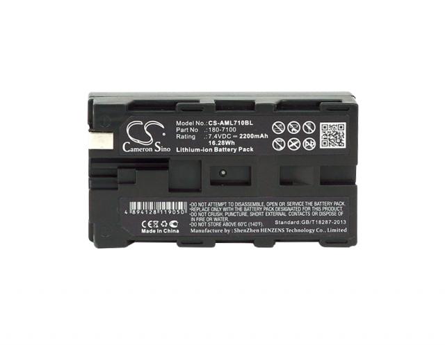 Батерия за баркод скенер AML M7100 M7220   180-7100   LiIon  7.4V 2200mAh Cameron Sino 