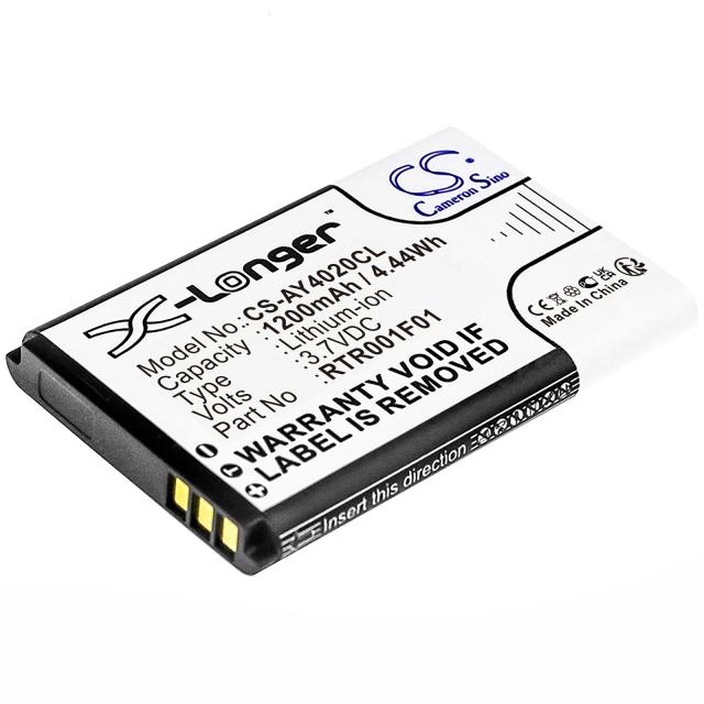 Battery for cordless phone Avaya 4027; Alcatel DECT 8262   3,7V 1200mAh LiIon CAMERON SINO 