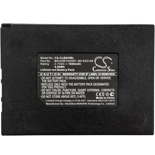 Батерия за баркод скенер Honeywell / Datalogic/ Metrologic SP5600 CipherLAB 8300   LiIon  3.7V 1800mAh Cameron Sino 