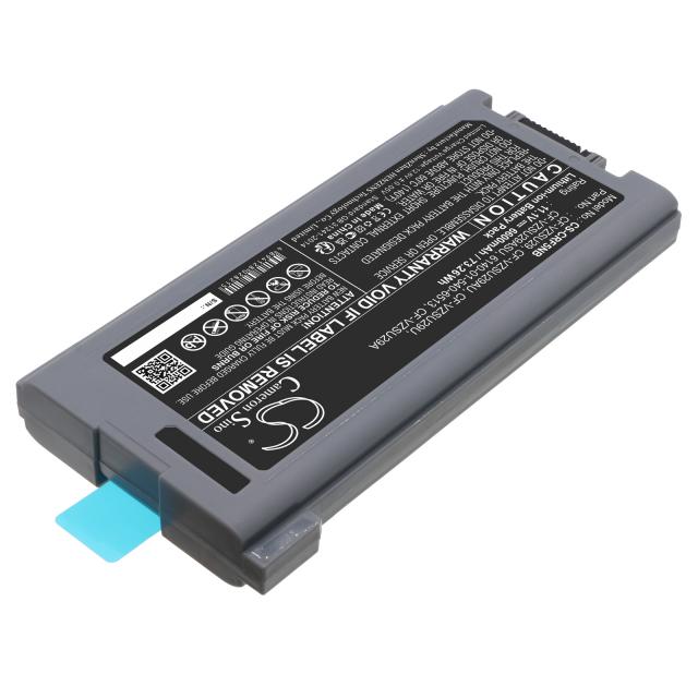 Laptop Battery for Panasonic Toughbook CF-29, CF-51, CF-53  CF-VZSU29 LiIon 11,1V 6600mAh CAMERON SINO 