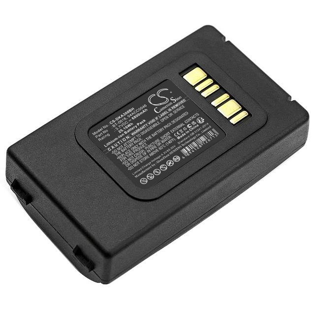 Camera Battery for  barcode scanner Datalogic Skorpio X3 X4 BT-0016   LiIon  3.7V 6800mAh Cameron Sino 