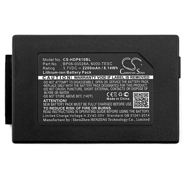 Батерия за баркод скенер Honeywell Dolphin 6100, ScanPal 5100  BP06-00029A   LiIon  3.7V 2200mAh Cameron Sino 