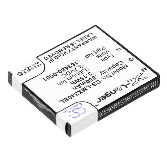 Camera Battery for  barcode scanner Honeywell Voyager 1602G 8650 8670, LXE LX34L1-G  LiIon  3.7V 850mAh Cameron Sino 