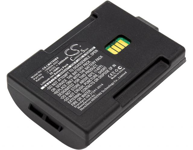 Camera Battery for  barcode scanner Honeywell TXE TECTON MX7  159904-0001   LiIon  7.4V 3400mAh Cameron Sino 