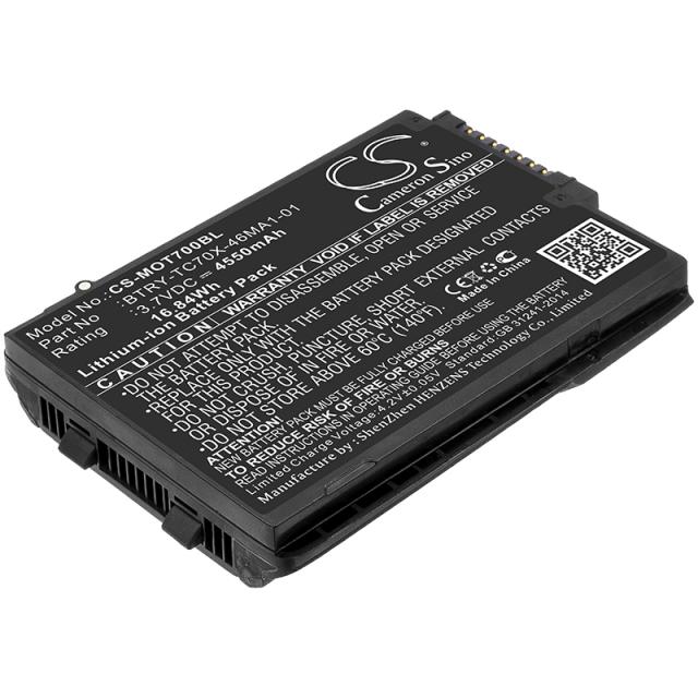 Camera Battery for  barcode scanner Motorola TC70 TC75 82-171249-01  LiIon 3.7V 4550mAh Cameron Sino 