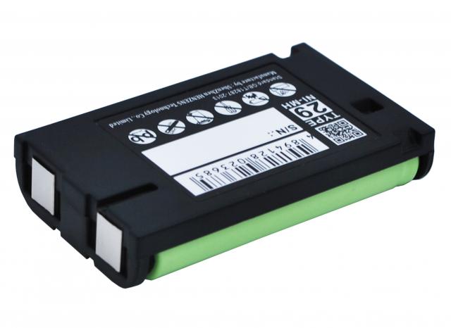 Battery for cordless phone 3.6V NiMH 850mAh HHR-P104 Panasonic KX-TG5452M Cameron Sino 