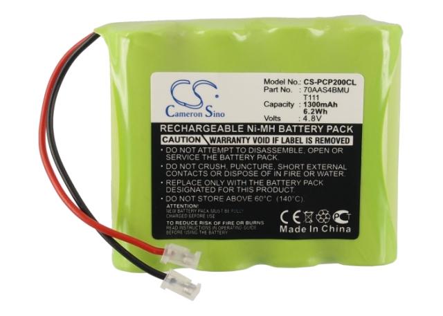 Battery for cordless phone 4* АА 4,8V NiMH 1300mAh Philips CP200 Cameron Sino 