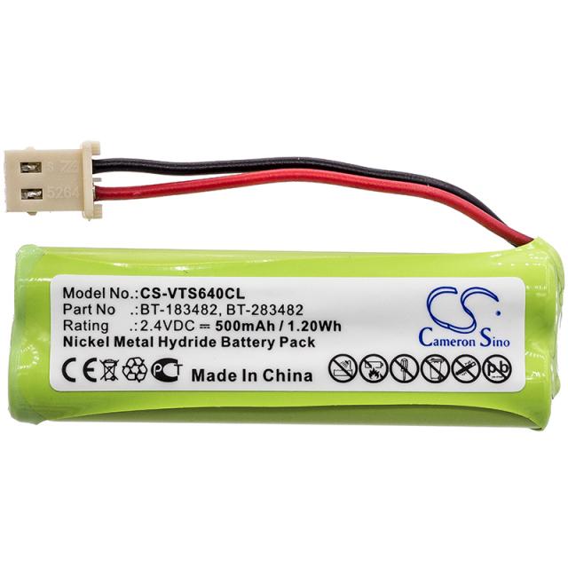 Батерия за телефон 2.4V NiMH 500mAh BT-183482 за V TECH 89134801; DS6401DS6401 Cameron Sino 