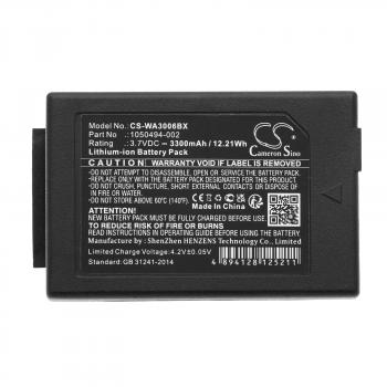 Camera Battery for  barcode scanner ZEBRA/ TEKLOGIX/ MOTOROLA WorkAbout Pro 4  LiIon  3.7V 3300mAh Cameron Sino