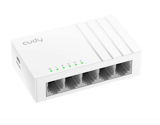 Switch Cudy GS105U, 5 ports, 10/100/1000, Auto-MDI/MDIX, USB-C Port 