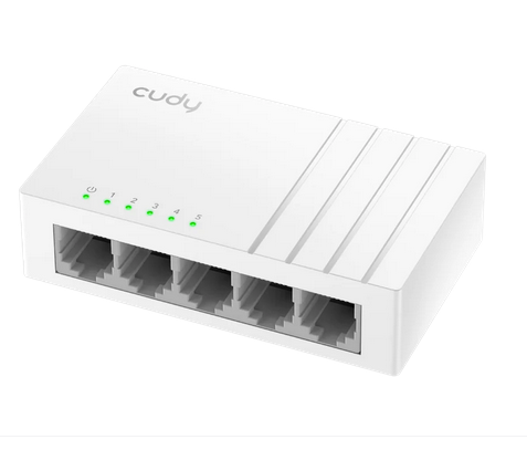 Switch Cudy GS105U, 5 ports, 10/100/1000, Auto-MDI/MDIX, USB-C Port 