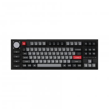 Клавиатура Keychron Q3 Pro Carbon Black TKL K Pro Red Switch RGB LED PBT