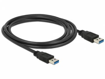 Delock Cable USB 3.0 Type-A male > USB 3.0 Type-B male 2.0 m black