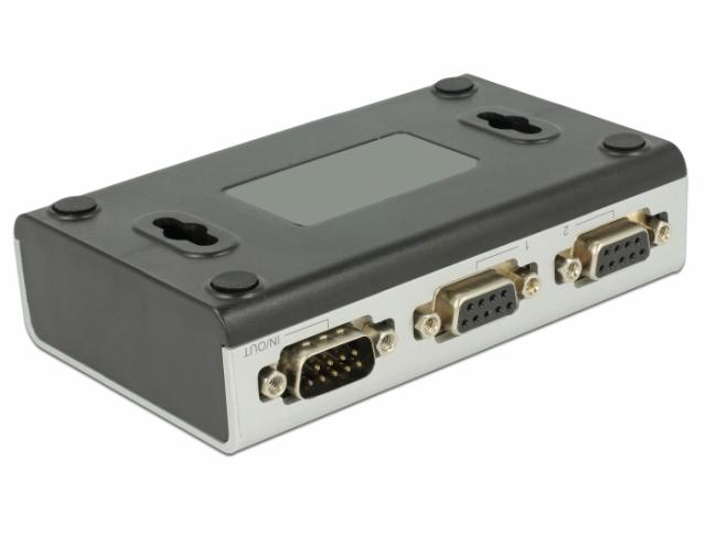 Delock Serial Switch RS-232 / RS-422 / RS-485 2-port manual 