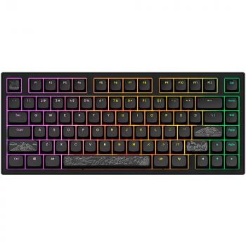 Геймърскa механична клавиатура Dark Project ALU81A Terra Nostra Black RGB