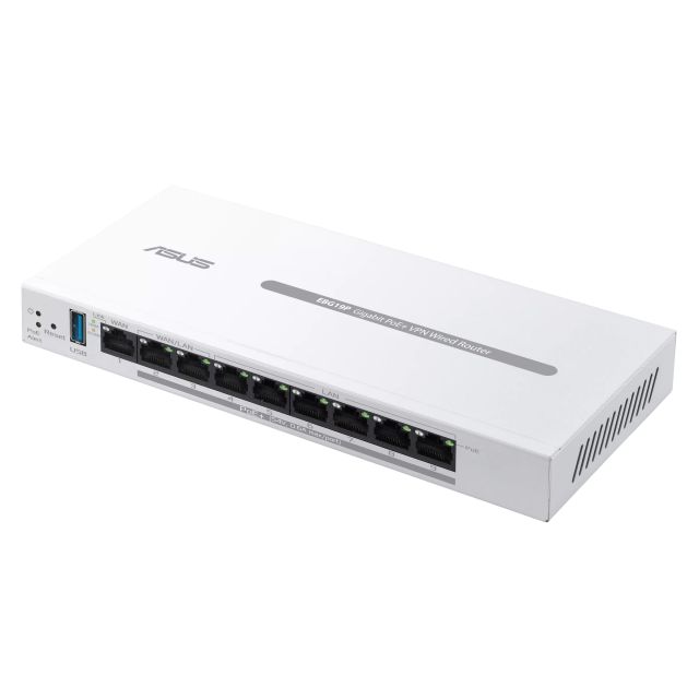 Router ASUS ExpertWiFi EBG19P - PoE, 8x10/100/1000, 1xWAN Primary AiMesh 