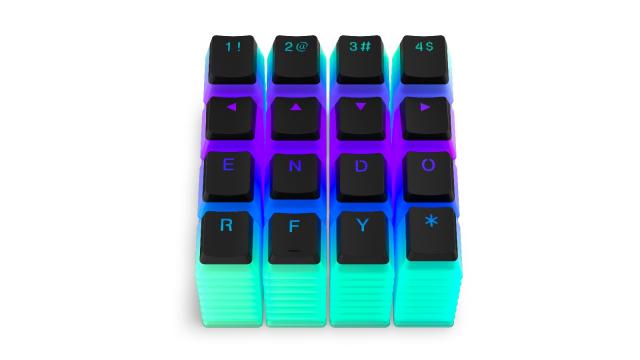 Keycaps ENDORFY - 124 pcs PBT - US Layout 