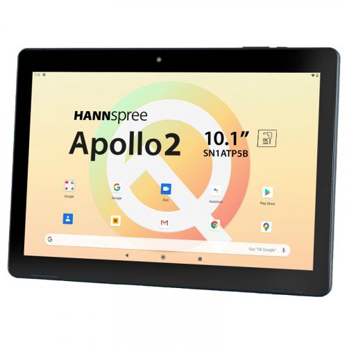 Таблет HANNspree Apollo 2, 10.1”, 3GB RAM, 32GB, Wi-Fi, Bluetooth, Черен + Поставка/Калъф 