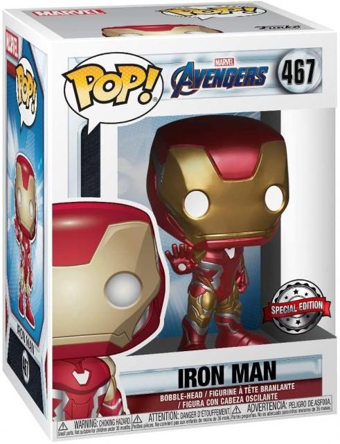 Фигурка Funko Pop! Marvel: Avengers - Iron Man (Special Edition) #467 