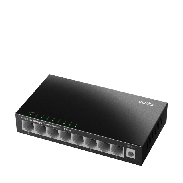 Switch Cudy FS108, 8-Port 10/100 Mbps RJ 45 