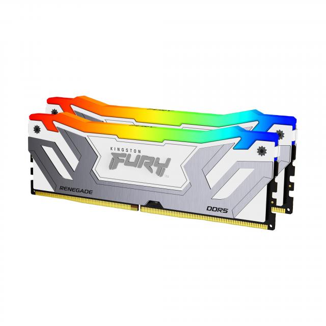 Памет Kingston FURY Renegade White RGB 48GB(2x24GB) DDR5 8400MHz CL40 