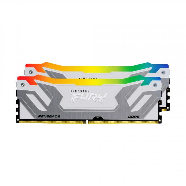 Памет Kingston FURY Renegade White RGB 48GB(2x24GB) DDR5 8400MHz CL40 