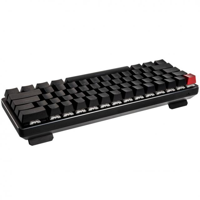 Gaming Mechanical keyboard Glorious GMMK Black Compact - Gateron Brown Switches,  US-Layout 