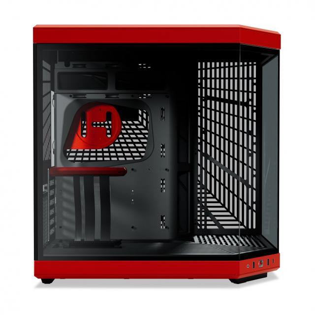 Case HYTE Y70 Touch Display, Black/Red 